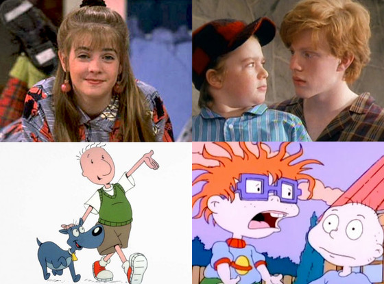 Rugrats, Clarissa Explains It All, Doug, The Adventures of Pete and Pete Rugrats, Clarissa Explains It All, Doug, The Adventures of Pete and Pete